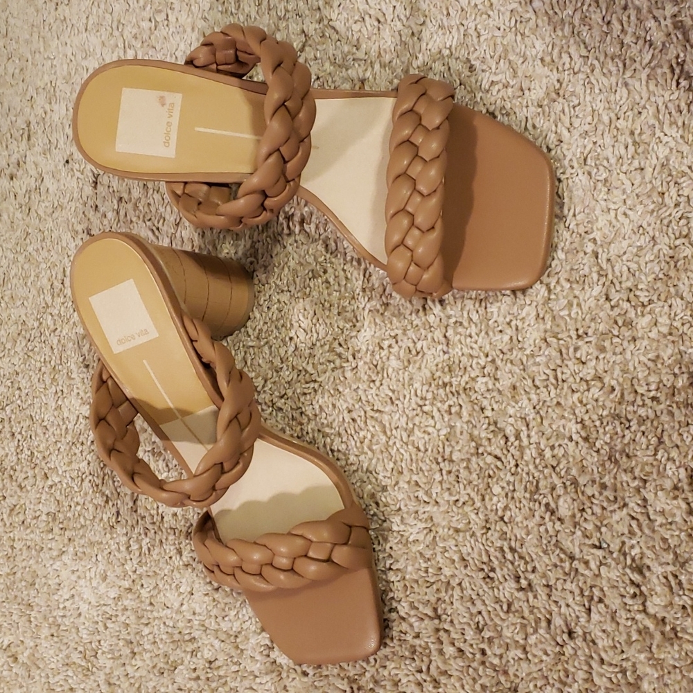 Dolce Vita braided heels